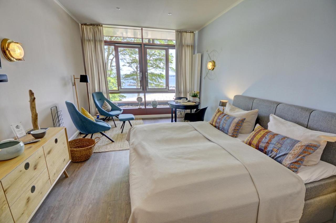 Fewo1846 Intermar - Marina Del Rey - Elegantes Studioapartment Mit Meerblick Und Eigenem Strandkorb Глюксбург Экстерьер фото